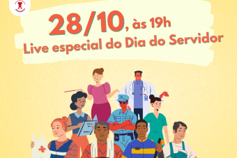 Dia do Servidor com “live” especial no dia 28
