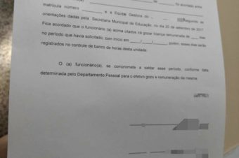 Servidoras e Servidores da Educação são forçados a fazer “acordo” para não receberem as férias