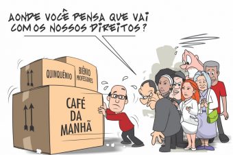 Governo foge da responsabilidade e não dá posição sobre quinquênio e biênio