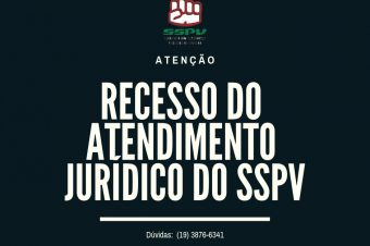 Recesso do atendimento jurídico