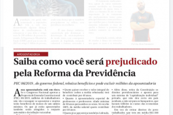 Saiba como você será prejudicado pela Reforma da Previdência