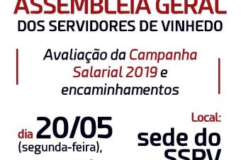 Agora é encher a assembleia do dia 20!