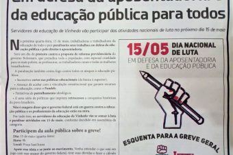 Em defesa da aposentadoria e da educação pública para todos