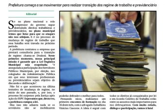 Editorial – Estatuto: a bola da vez