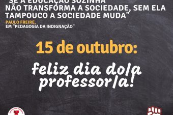 Feliz dia do/a professor/a!