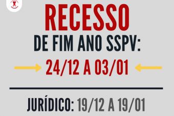 🗓️ ATENÇÃO PARA O RECESSO DE FIM DO ANO!