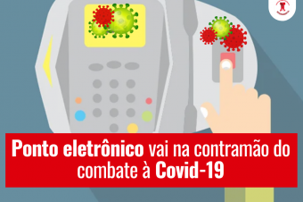 Neste momento, ponto eletrônico vai na contramão do combate à Covid-19