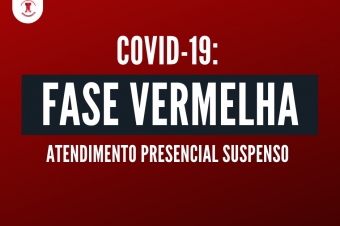 Atendimento presencial suspenso