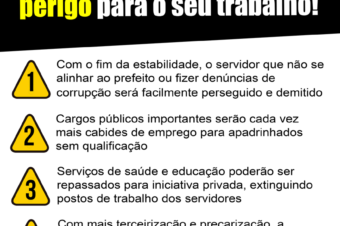 📣⚠️ 18 DE AGOSTO: GREVE NACIONAL DOS SERVIDORES PÚBLICOS CONTRA A PEC 32